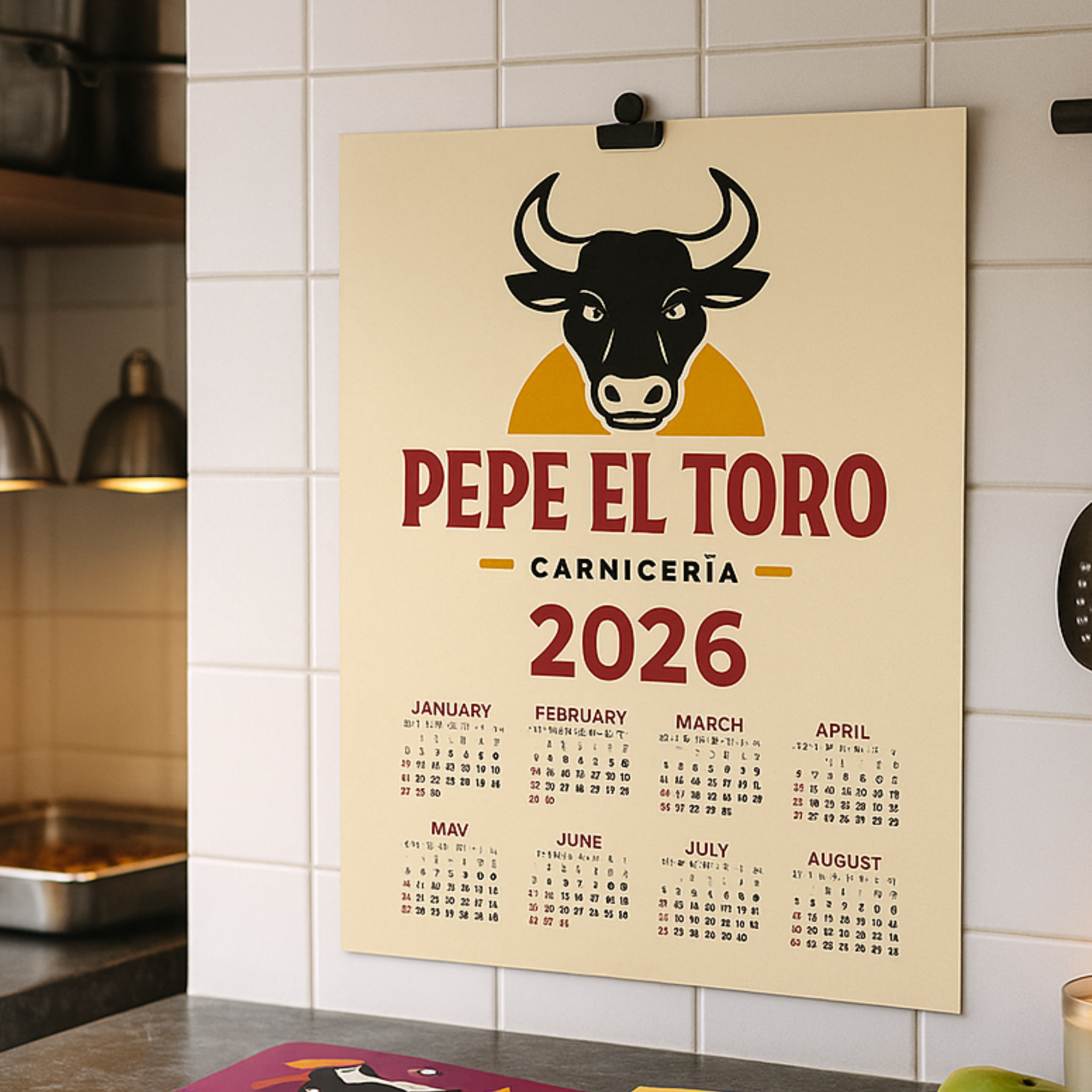 Impresión de calendarios