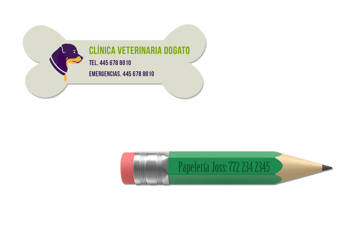 Imán Publicitario Cualquier Forma 14 x8 cm