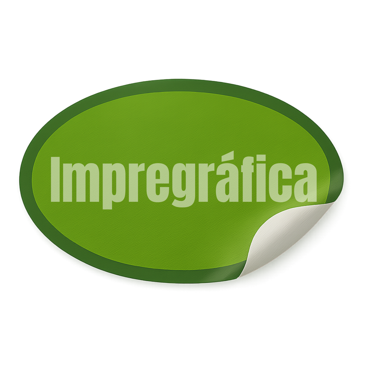 Etiquetas Adhesivas en Planilla Ovaladas