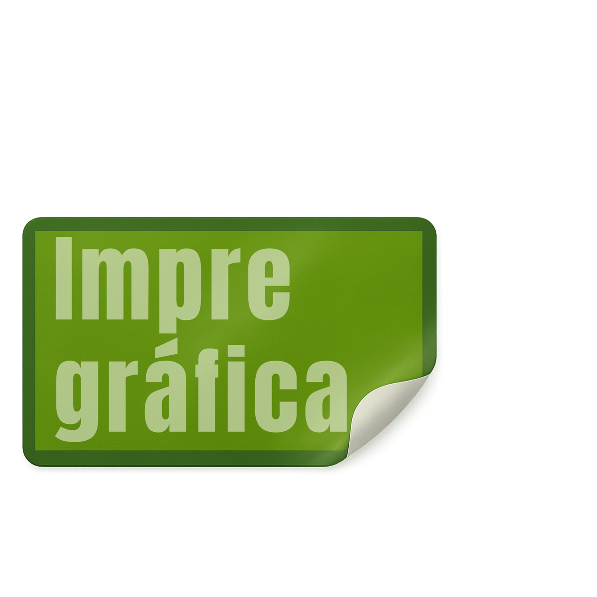 Etiquetas Adhesivas en Planilla Rectangulares Chicas