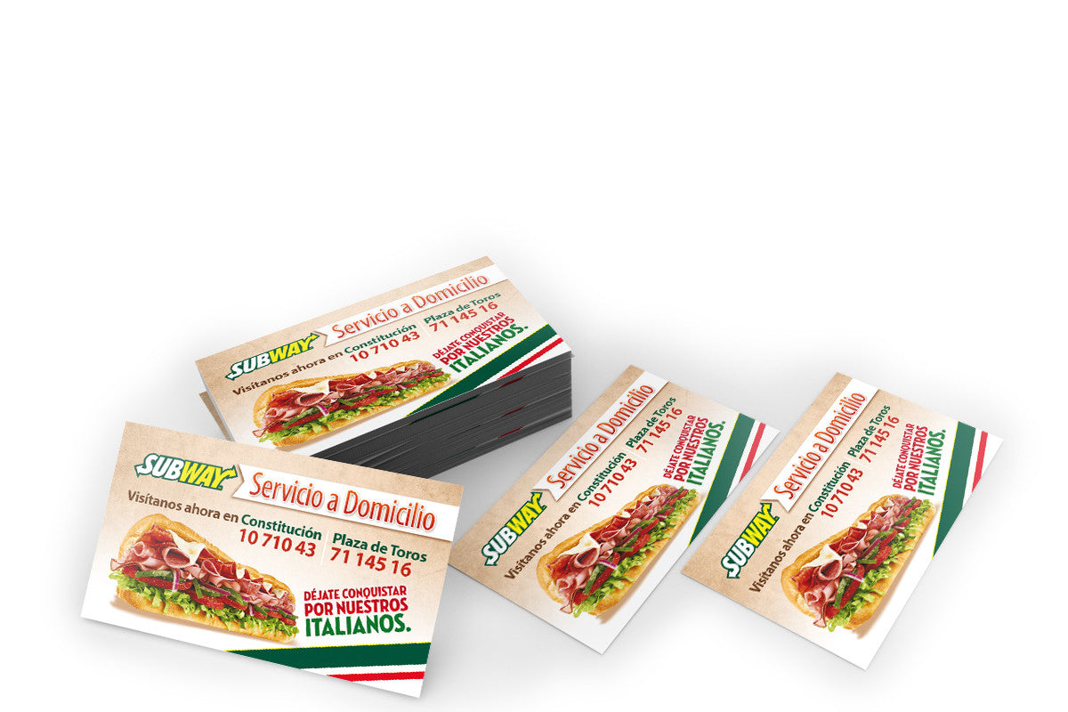 Imanes publicitarios rectangulares